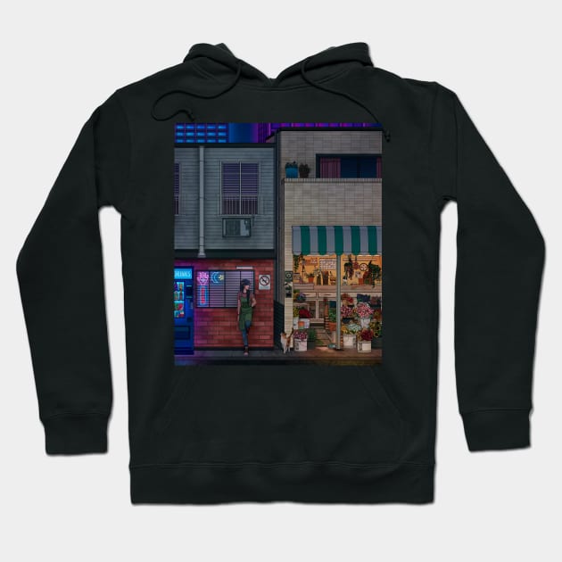 Nightshift Hoodie by amidstsilence